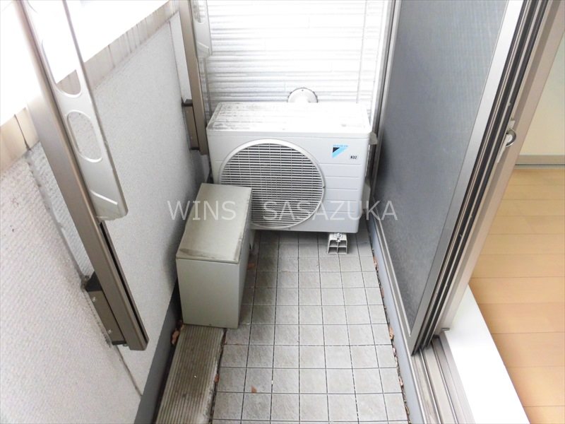 エルミタージュ桜上水 ベランダ