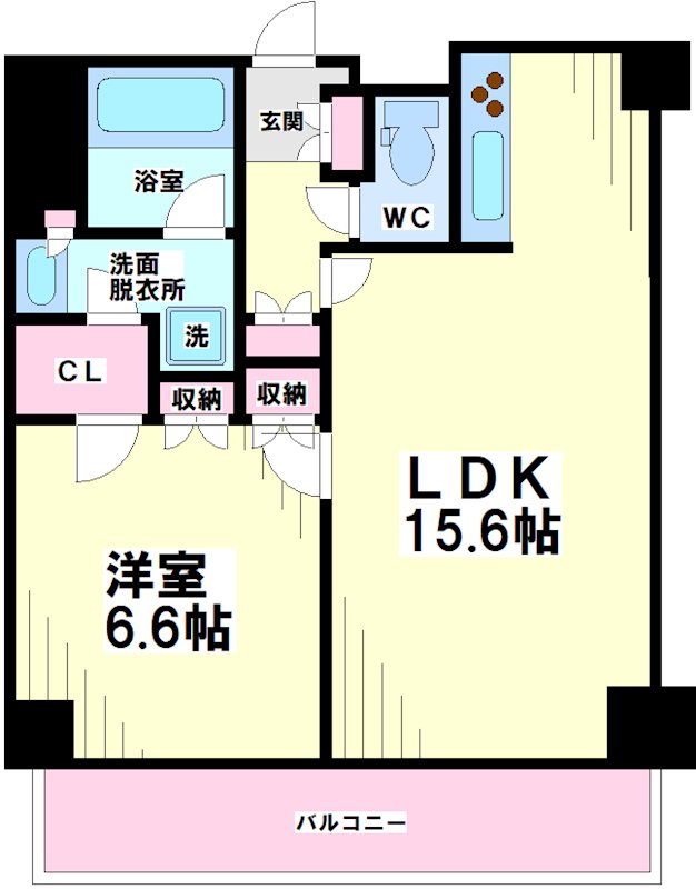レジディア杉並方南町 間取り