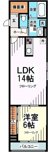 セプテムステラ笹塚 間取り