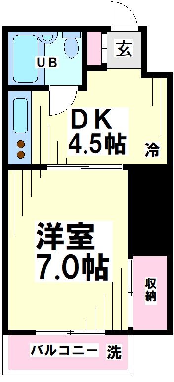 メゾン方南 間取り