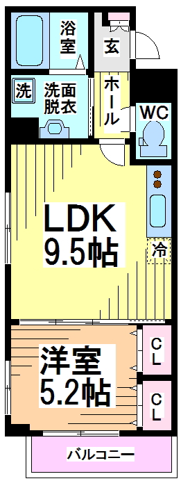 カーサフェリーチェ西原 間取り