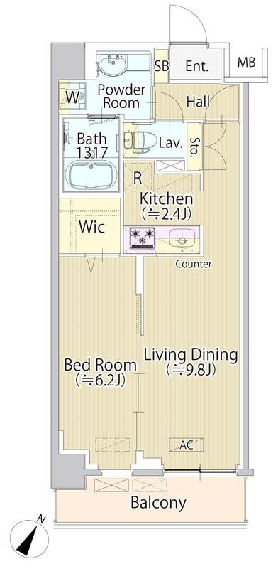 SASAZUKA　TODAY 間取り