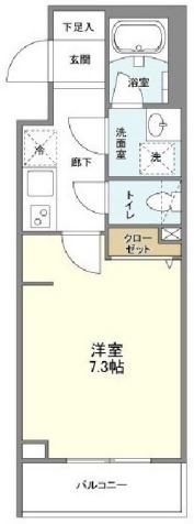 BPRレジデンス仙川 304号室 間取り