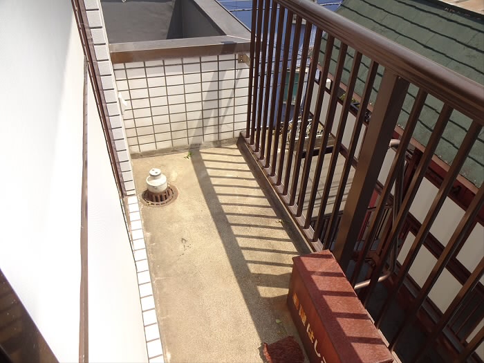 ミナミハイツ ベランダ