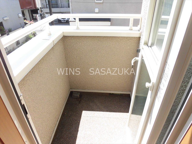 ソレーユB棟 ベランダ