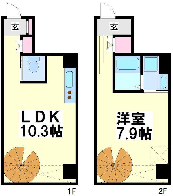 SS-D（エスエスディ） 間取り