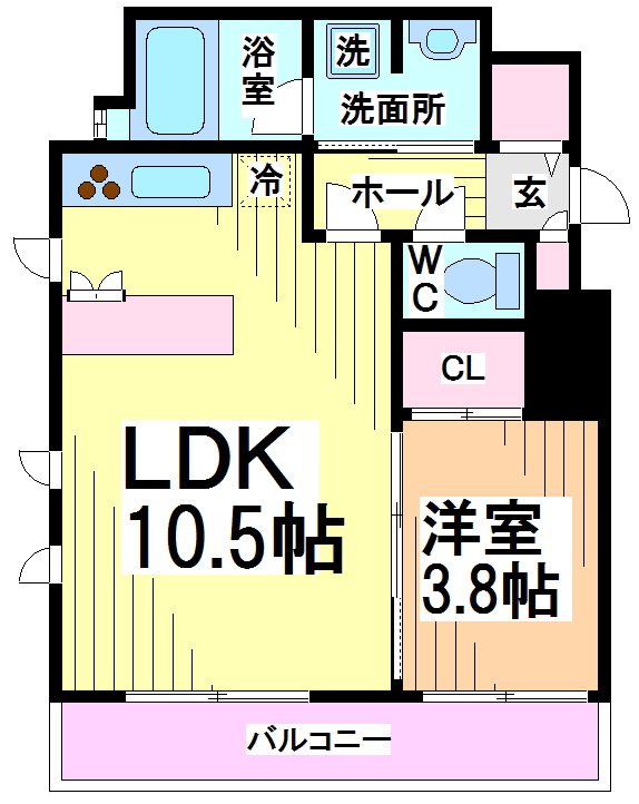 ダイナシティ方南町　 間取り