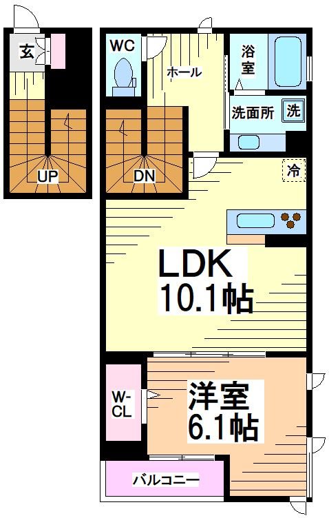 ノーブル・ルミナス笹塚 間取り