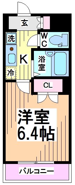 ガーラ笹塚駅前　 間取り