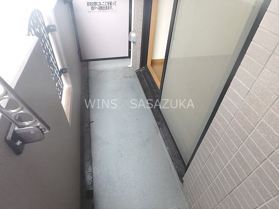 ガーラ笹塚駅前　 ベランダ