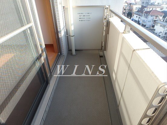 ルクレ代田橋　 ベランダ