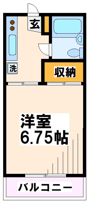 竹水ハイム　弊社管理物件 間取り