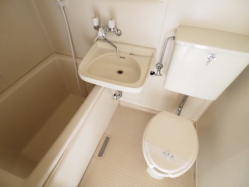 竹水ハイム　弊社管理物件 風呂画像