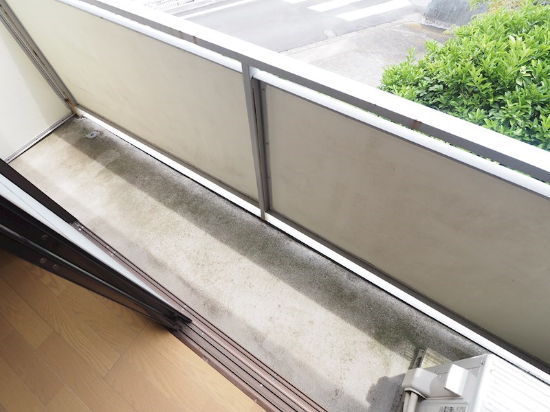 竹水ハイム　弊社管理物件 ベランダ