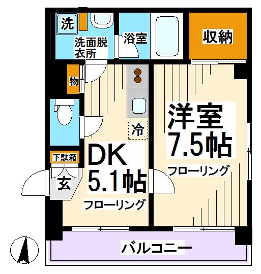 アネックス桜上水 間取り
