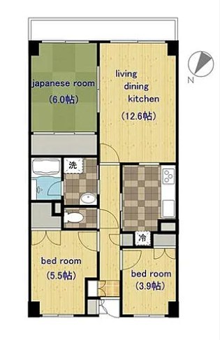 アーベイン世田谷 間取り