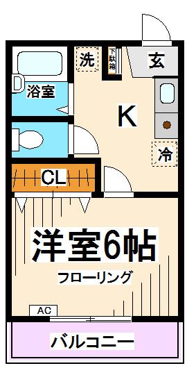 カルム下高井戸 間取り