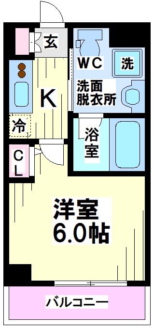 CYNTHIA代田橋Ⅲ 間取り