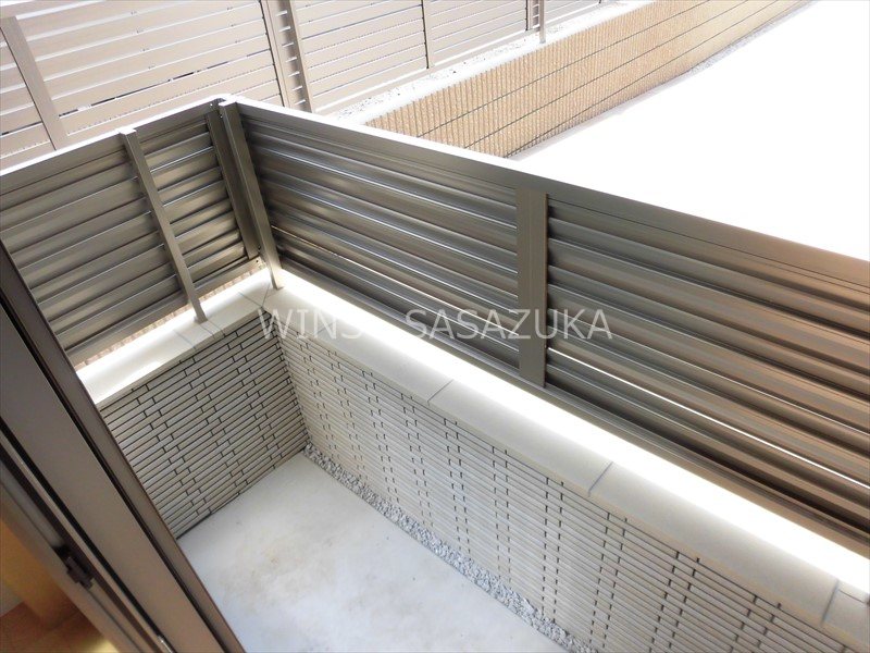 ボンジュール上北沢 ベランダ