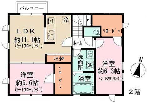 （仮）永福3丁目2期計画 間取り