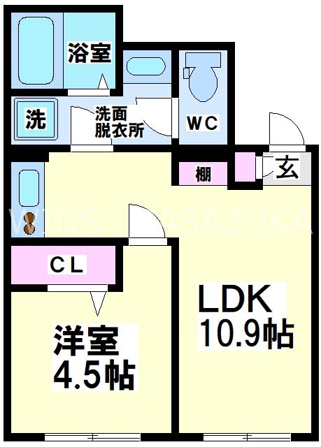アルティローザ笹塚 間取り