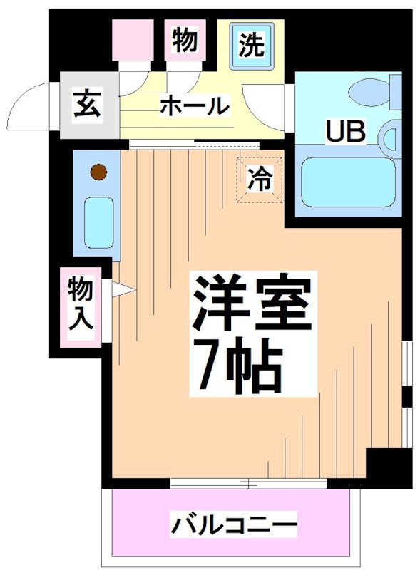 アンディーラニ笹塚 間取り