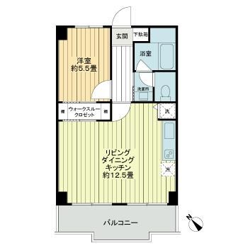 ライオンズマンション調布国領 223号室 間取り