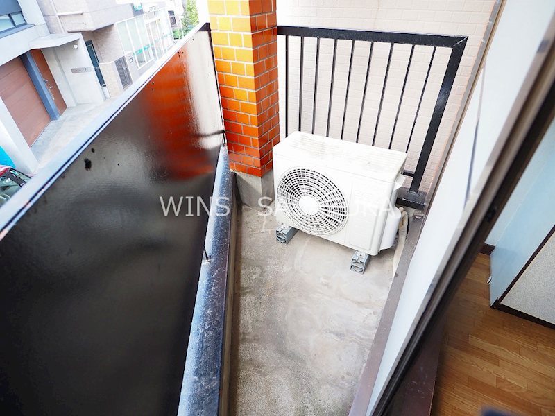 新井ハウス ベランダ