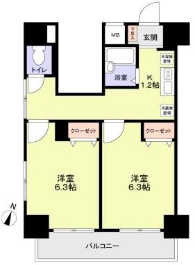 ロリエ笹塚　 間取り