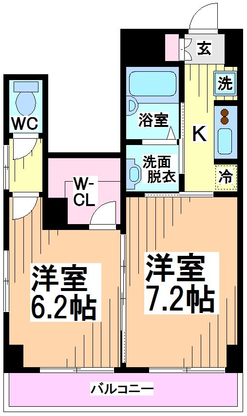 ロリエ笹塚　 間取り