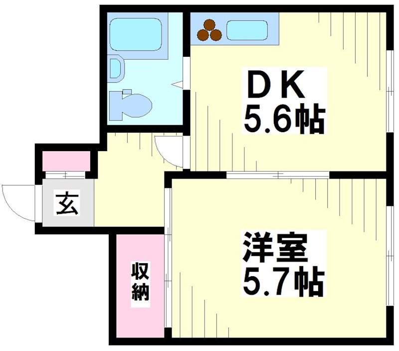 ESPERANZA HATSUDAI 間取り