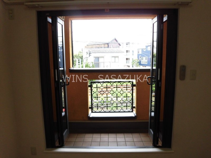 ハウス中屋 ベランダ