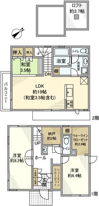 和泉戸建て 間取り