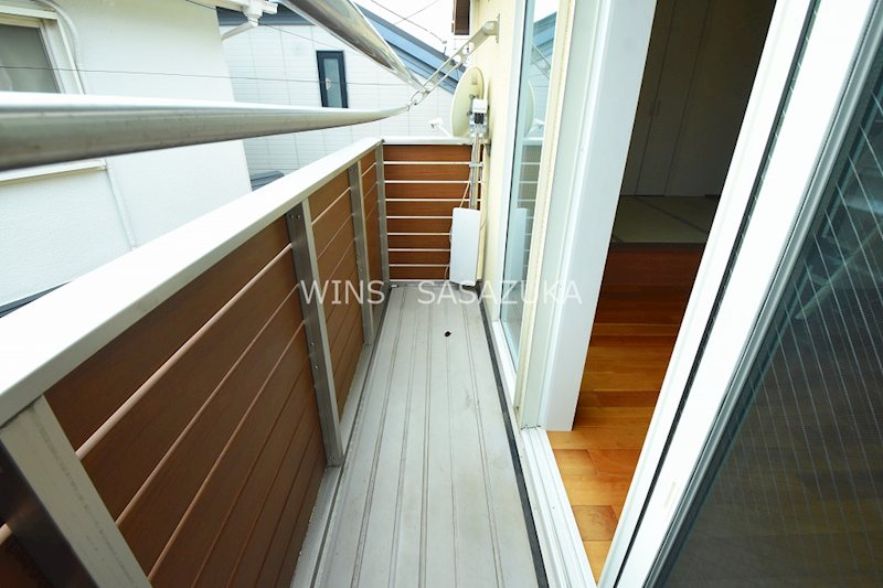 和泉戸建て ベランダ