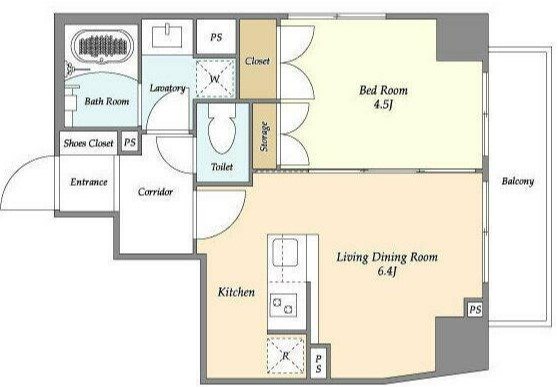コンフォリア幡ヶ谷 間取り