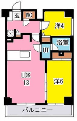 スパシエ幡ヶ谷 間取り