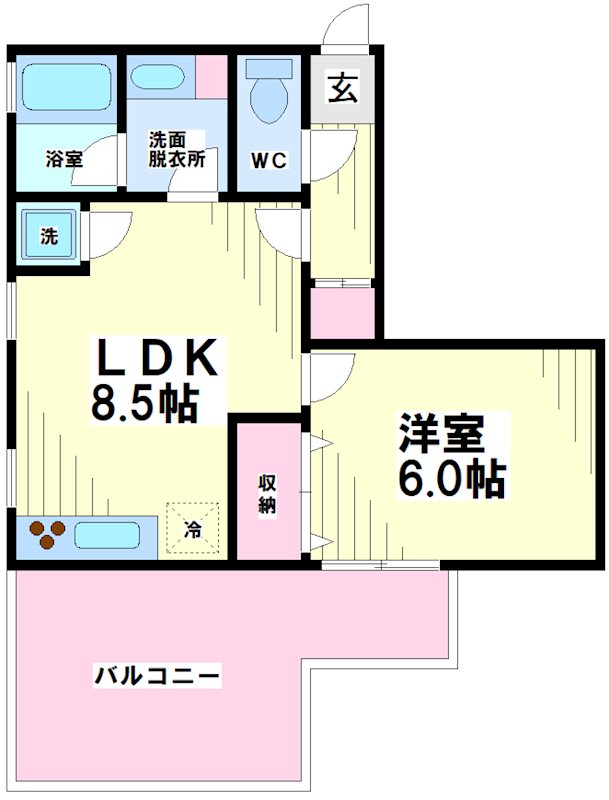 THE STANDARD APARTMENT 間取り