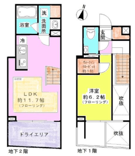 IPSE代々木上原DLX 間取り