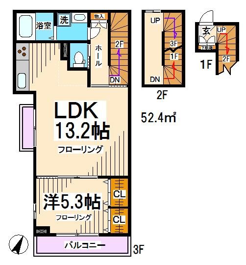ウェルスクエア明大前 間取り