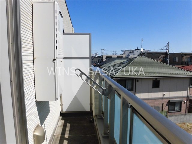 ウェルスクエア明大前 ベランダ