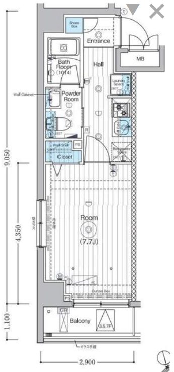 MAXIV調布国領 203号室 間取り