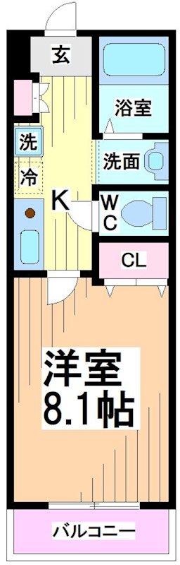 ソレイユ西原 間取り