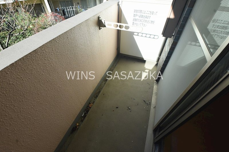 ソレイユ西原 ベランダ