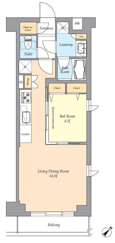 AIFLAT渋谷西原 間取り