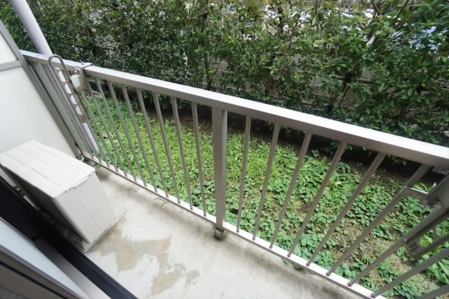 【サンパラッツオ伍番館】 ベランダ