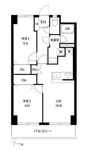 PARK MODERNつつじヶ丘 間取り