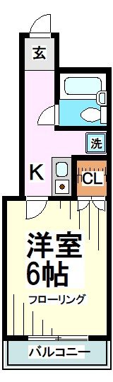 グロージェン代沢 間取り