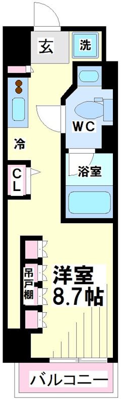 ブライズ中野南台 間取り