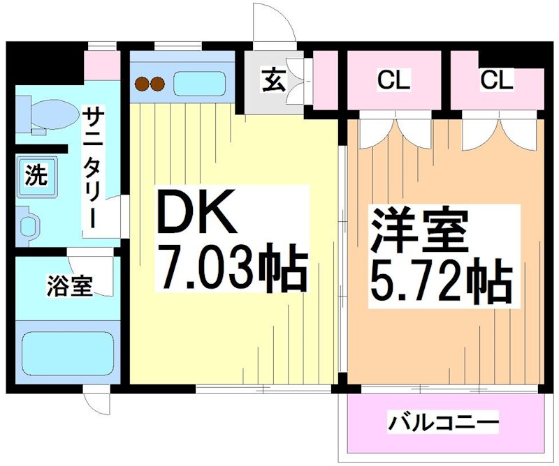 アドレー渋谷本町アネックス 間取り