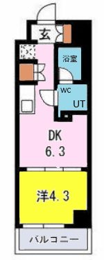 スパシエ幡ヶ谷 間取り